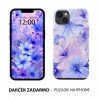 Kryt na iPhone - Violet floral