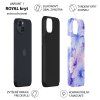 Kryt na iPhone - Violet floral