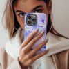 Kryt na iPhone - Violet floral