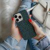 Kryt na iPhone - Emerald leopard
