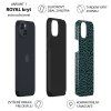 Kryt na iPhone - Emerald leopard