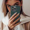 Kryt na iPhone - Emerald leopard
