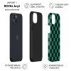 Kryt na iPhone - Green grid