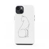 Kryt na iPhone - Line cat