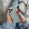 Kryt na iPhone - Green chevron