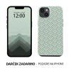 Kryt na iPhone - Green chevron