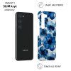 Flowery blue obal na mobil 1