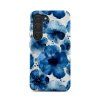 Flowery blue obal na mobil 4
