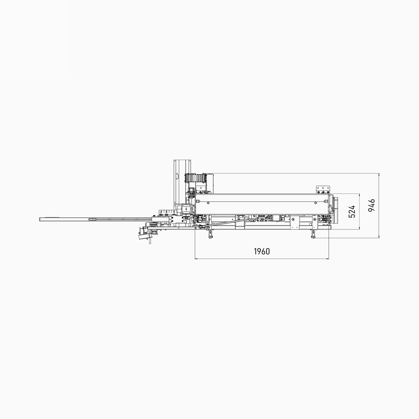 Vertical Strapper L – detail pracovných polôh