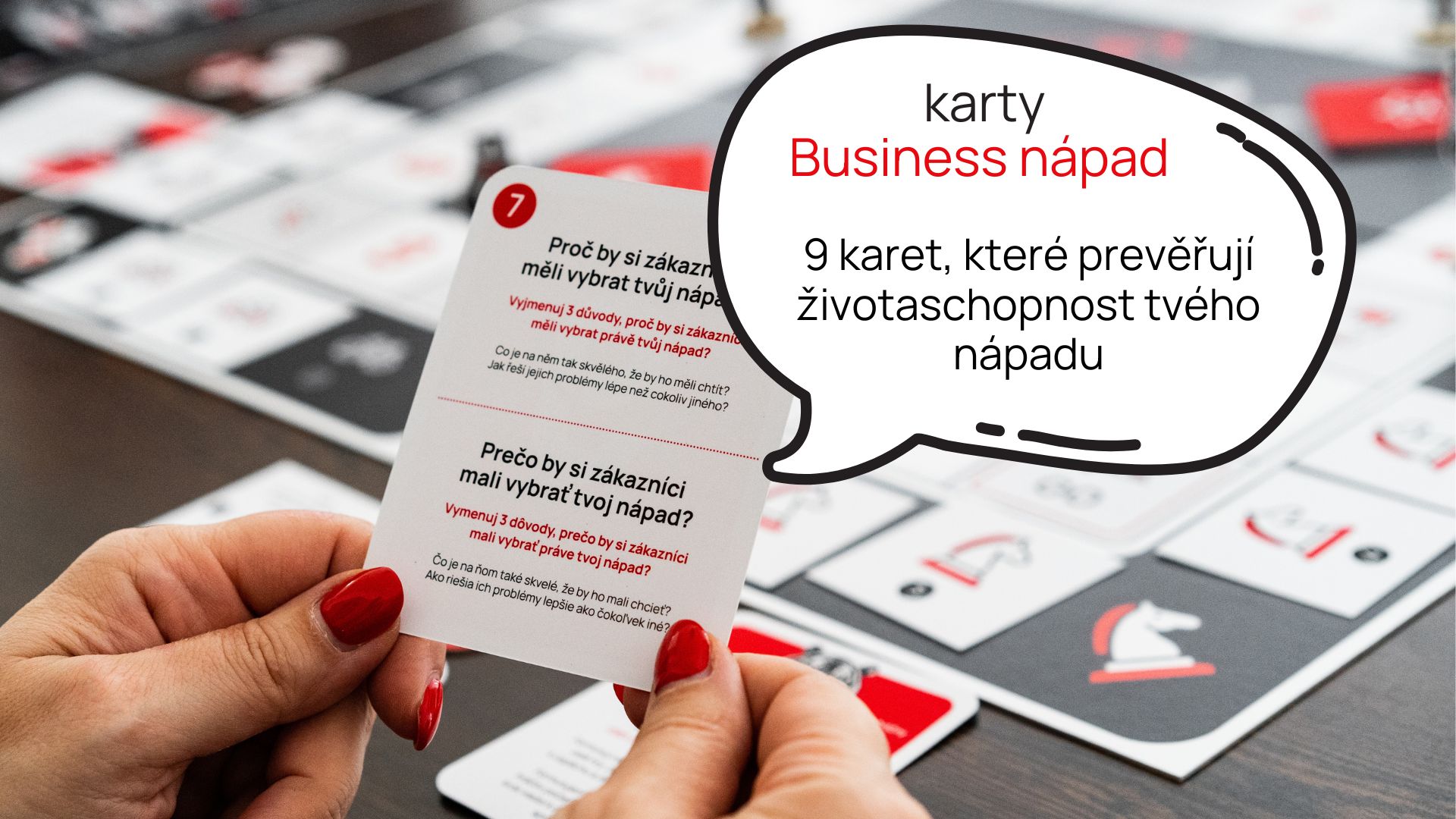 karty business nápad