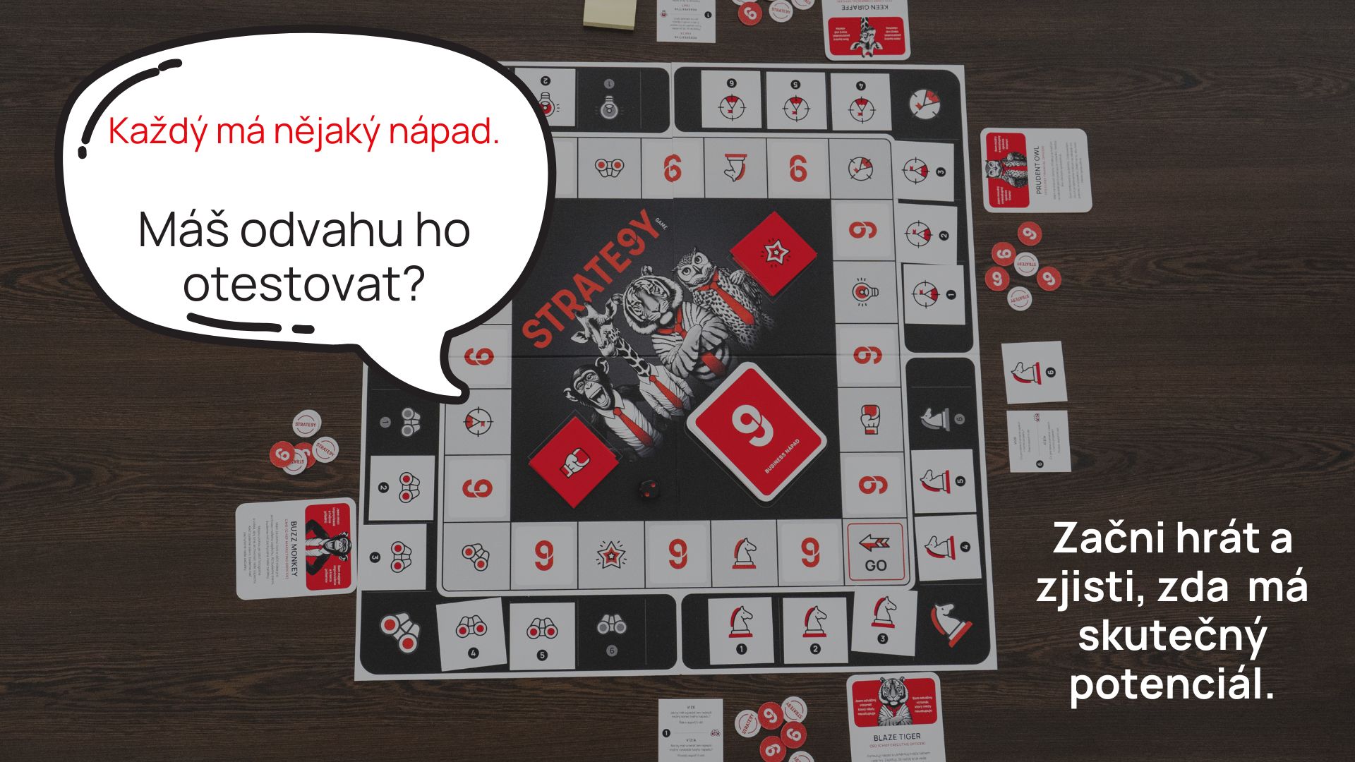 strate9y - ověření nápadu v čem podnikat