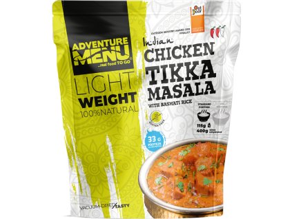 Kureci tikka Masala s ryzi basmati obal