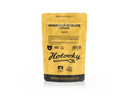 Moravska kyselice s houbami 2 porce tit