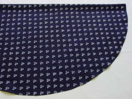 Modrotiskový ubrus kulatý ø 127 cm 2