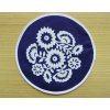Modrotisková prostírka kulatá ø 26 cm 1