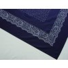 Modrotiskový ubrus obdélník 125 x 150 cm 2
