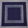 Modrotiskový šátek 65 x 65 cm 7