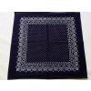 Modrotiskový šátek 65 x 65 cm 4