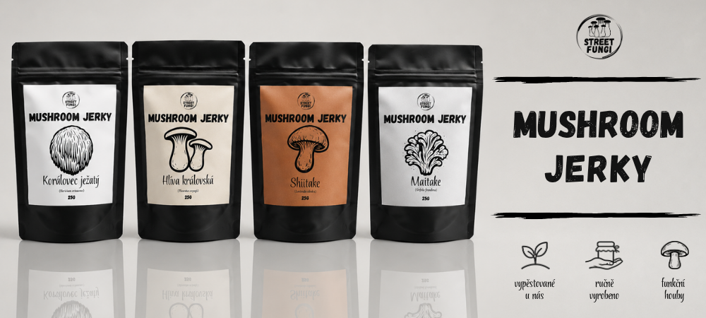 Houbové jerky