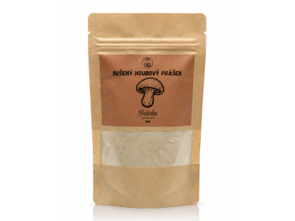 houbovy prach shiitake odraz