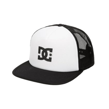 Gas Station Trucker - White/Black