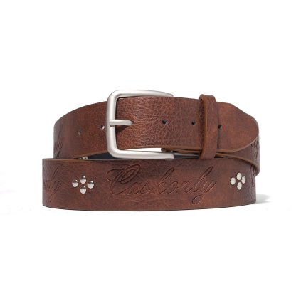 Script Belt Cognac 1