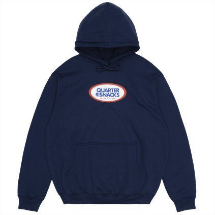 QS OVAL PULLOVER NAVY HOODIE