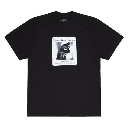 QS THINKER BLACK TEE