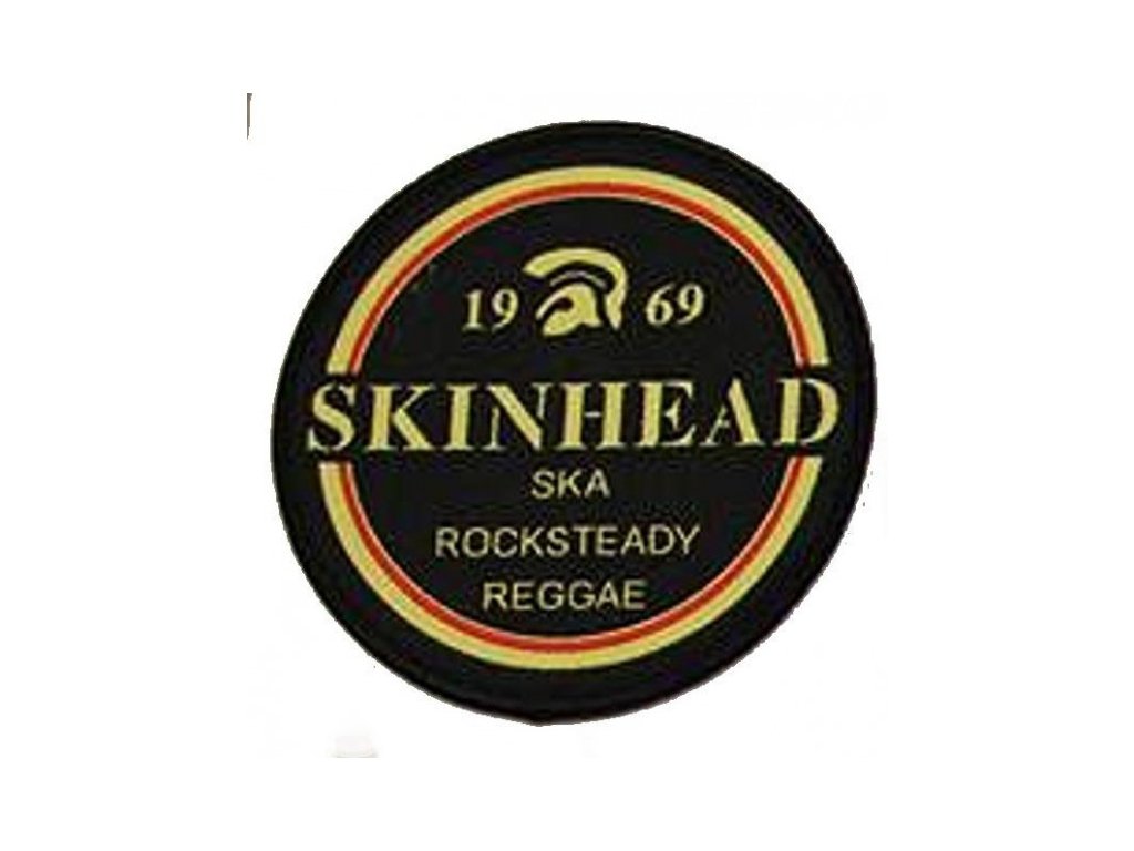 Nášivka Skinhead 1969 Černá