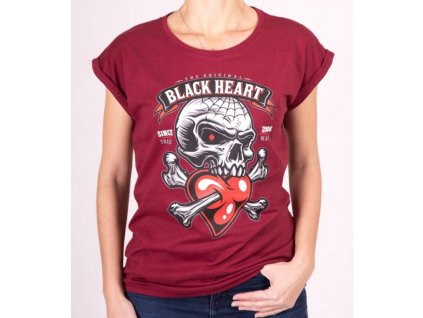 tričko Black Heart dámské BLACK HEART LOVER EXT  M