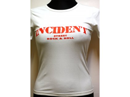 Tričko Incident white ladies S