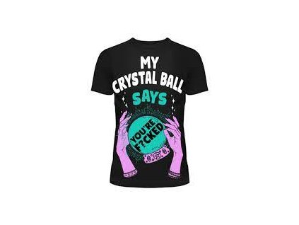 tričko Cupcake cult crystal ball
