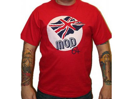 Triko England Belongs Red