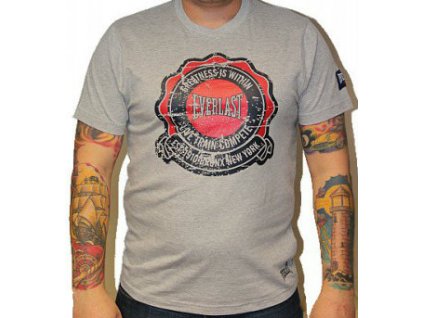 Triko Everlast grey / red
