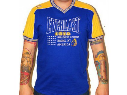 Triko Everlast navy / yellow