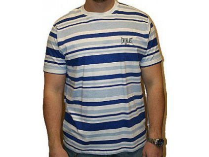 Triko Everlast white navy stripes L