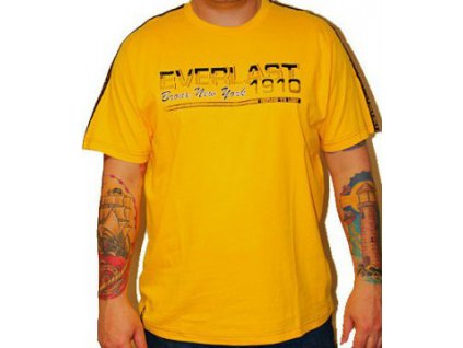 Triko Everlast yellow / black yellow sign XL