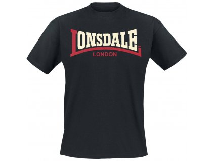 Triko Lonsdale - Two Tone Black