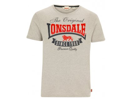 triko Lonsdale London CORRIE  Marl Grey