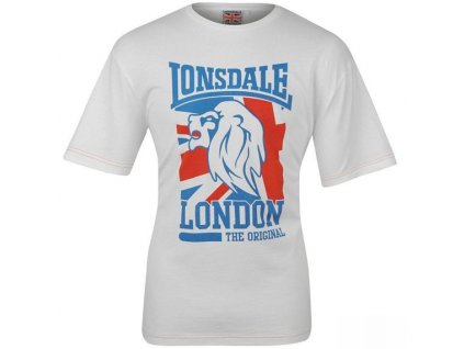 triko Lonsdale White U/Jk L
