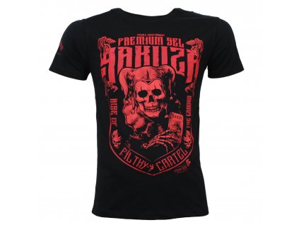 triko Yakuza Premium Sel Filthy Cartel   Black  Red