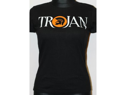 tričko Trojan UK  black ladies