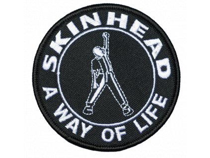 Nášivka  "Skinhead - A Way Of Life"