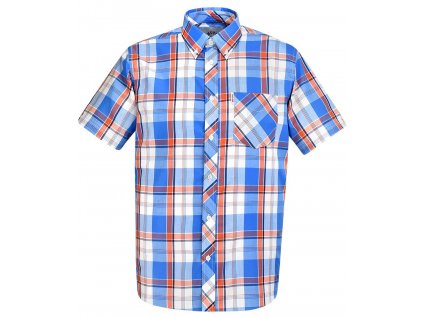 Brutus Blue Orange Check Shirt