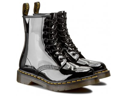 Boty Dr. Martens DMs Jadon - black patent Lamber