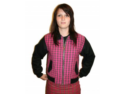 Harrington dámský tartan s