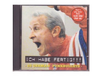Ich Habe Fertig!!! - 25 German Punkbullets