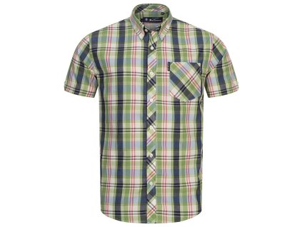 košile Ben Sherman green red