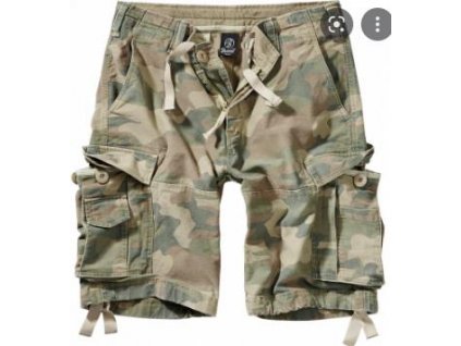 kraťasy Brandit Ripstop Woodland