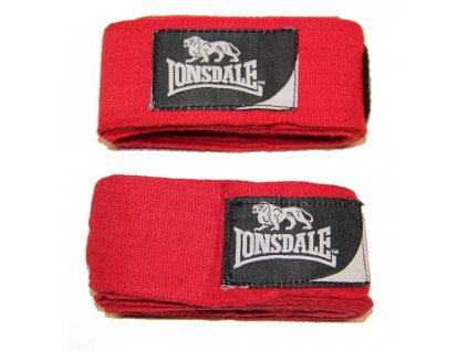 Lonsdale bandáže 3,5m Červená